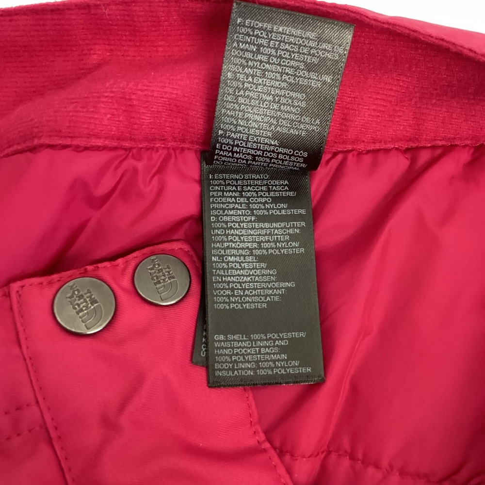 The North Face Women’s Sally Ski Snow Pants in Cerise Pink | Small - Picture 14 of 16